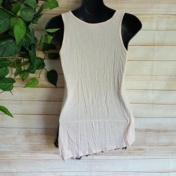 Spring Summer Tops Lot Tunic Tank Short Sl Scoop M - Picture 6 of 8